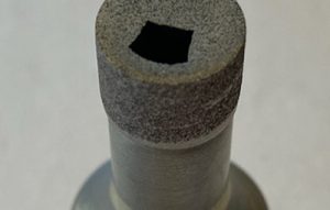 closeup of router tools